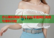 亦山黑料揭秘平台 轻松掌握网红真相与爆料功能