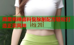周黑鸭辣卤料包秘制配方轻松打造正宗风味