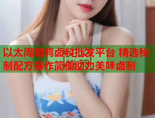以太周黑鸭卤料批发平台 精选秘制配方操作简便助力美味卤制  第2张